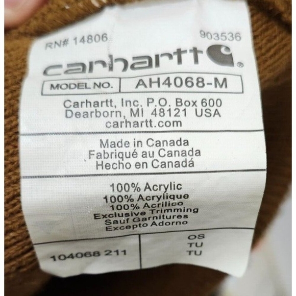 Carhartt Wheat Beanie - Picture 7 of 7